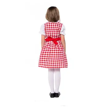 MISSKY Muchacha de Niños de Baviera Nacional de la Moda del Traje Oktoberfest Camarera Traje de Cosplay