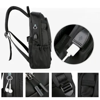 Mochila de los hombres mochila de gran capacidad de viajar tendencia de la moda casual bolso de la computadora impermeable mochila del estudiante