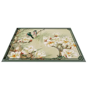 Moderno minimalista alfombra del piso de la sala tatami de estilo Chino antideslizante impreso de alfombras tapetes para niños habitaciones de Decoración del Hogar 20335