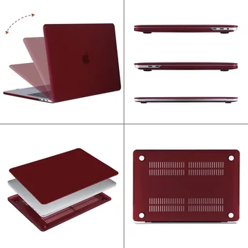 MOSISO Duro de la caja del ordenador Portátil Para MacBook Pro 13 15 Toque la Barra de 2019 A1932 Caso de la Cubierta Para el Macbook Air De 13 A1466 A1369 Pro Retina 12 13 15