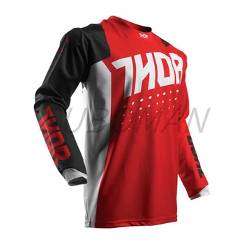 Moto bicicleta jersey de manga larga ciclismo mtb enduro camiseta de descenso de la t-shirt camiseta de motocross mx bicicleta de montaña de ropa Thor mtb 20855