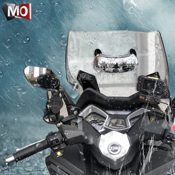 Motocicleta de 180 Grados de Seguridad Espejo Retrovisor Dar Pleno de Visión Trasera Para Piaggio Beverly MP3 X-EVO X8 X9 125 200 250 300 400 500