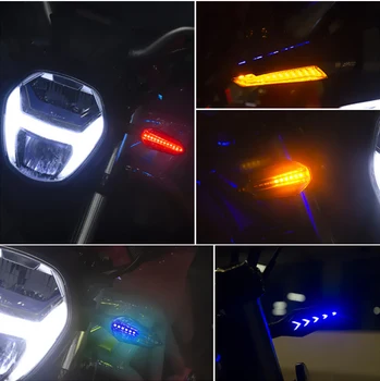 Motocicleta Señales de Giro Luz de frenado LED Indicador de señal de luz Intermitente Para BENELLI Tnt 125 600 Leoncino Trk 502X 302 502C Leoncino 500