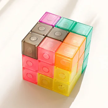 MoYu Magnético bloques de Construcción más reciente Magnético cubo de 3x3x3 cubo magico Profissional Rompecabezas juguetes Educativos-Juguetes para niño niño Niño