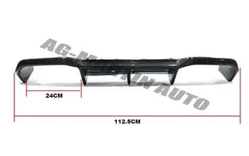 MTC Completa de estilo de fibra de carbono del coche de parachoques trasero de labios difusor para BMW M2 F87