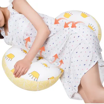 Multi-función de las Mujeres Embarazadas Almohada U Tipo Vientre de Apoyo a los Durmientes de la Almohada de Embarazo Almohada Proteger la Cintura Dormir Almohada