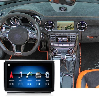 Multimedia del coche de GPS de la Radio Para Mercedes Benz SLK SLC 200 250 300 350 55 MB R172 NTG 2016~2019 CarPlay TPMS de Navegación