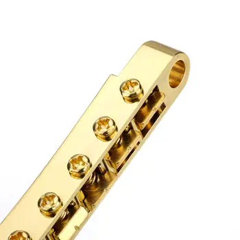 Musiclily Pro 52,5 mm TOM Tune-o-matic Puente para China hizo Epiphone Les Paul Guitarra de Reemplazo, de Oro