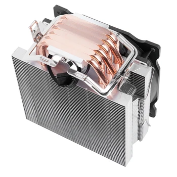Muñeco de NIEVE de 4 PINES de la CPU más fresco 6 heatpipe Único ventilador de 12cm ventilador LGA775 1151 115x 1366 apoyo En tel AMD 17396