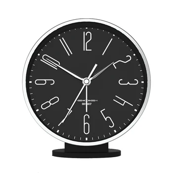 Negro Digital de Metal Escritorio de Oficina Reloj de la Decoración callada Sala de estar Reloj de Mesa de Diseño Moderno Reloj de Mesa Relojes de BW50ZZ