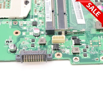 NOKOTION de la placa base del ordenador Portátil para Toshiba Satellite L750 L755 Placa base Compatible para A000080670 DA0BLBMB6F0 HM65 DDR3 de prueba completa 121149