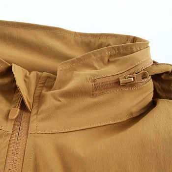 Nueva 2018 Impermeable a prueba de viento táctica Militar chaqueta Outwear Ejército de los estados unidos de Nylon Transpirable Luz Rompevientos Abrigo Jaqueta masculina