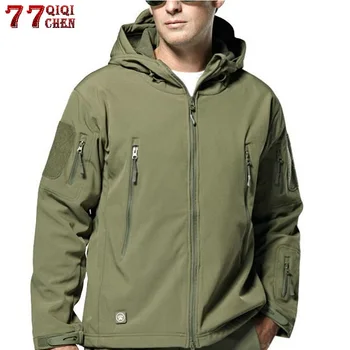 Nueva 2020 Táctica Militar de la chaqueta de los Hombres Más Tamaño 3XL Impermeable Soft Shell Serpiente Hombres Chaqueta de Camuflaje Táctico del Ejército de Mens Chaquetas