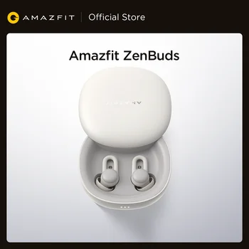 Nueva Amazfit Zenbuds Auricular Sueño de Monitoreo de Ruido de Bloqueo Ligero TWS de Tipo C, estuche de Carga Batería de Larga duración