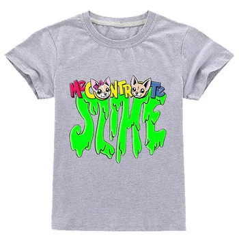 Nueva Camiseta de Chicos de 3 a 14 años Me Contro Te la Historieta de la Moda Sudadera de Algodón Sudadera de Niños Camisetas Cortas de los Niños Ropa de Verano