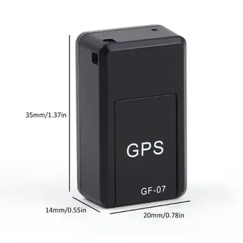 Nueva GF07 Magnético Mini Perseguidor de los GPS del Coche de Seguimiento en Tiempo Real Localizador de Dispositivo GPRS Tracker Rastreador GPS en tiempo Real Localizador de Vehículo 40468