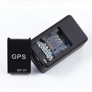 Nueva GF07 Magnético Mini Perseguidor de los GPS del Coche de Seguimiento en Tiempo Real Localizador de Dispositivo GPRS Tracker Rastreador GPS en tiempo Real Localizador de Vehículo