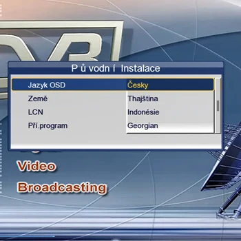 Nueva H265 Hevc Nueva Dvb T2 Receptor de Tv es Compatible con Dolby ac3 Hevc H265 Actualizado De DVB-T