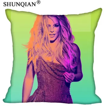 Nueva Llegada Personalizado Britney Spears funda de Almohada 40x40 de 60x60cm más tamaño doble de los lados de la impresión de su Casa Caliente fundas de Almohada