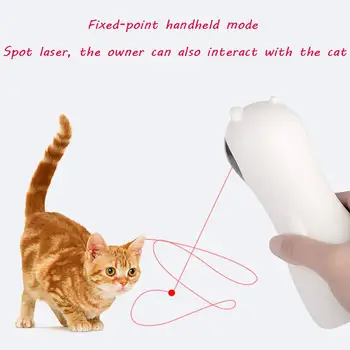 Nueva Mascota Gato de Juguete LED Automático Divertido Luz Roja Interactivo Divertido Láser Inteligente Gato Ejercicio de Juguete Blanco de las Burlas de Juguetes la Mascota a Casa de Producto