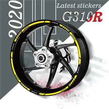 Nueva venta de Motocicletas neumáticos Pegatinas de la rueda interior reflectante decoración de calcomanías Para BMW G310R g310 r g 310r