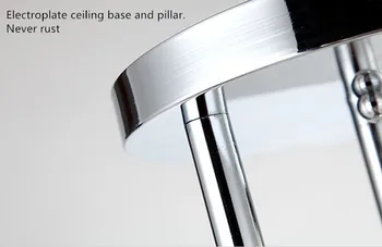 NUEVAS y Modernas lámparas de Techo modernas de diseño de moda comedor lámpara pendente de teto de color blanco acrílico brillo sin cristal 34855