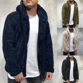 Nuevo Estilo de los Hombres de LA ropa de 2020 el Otoño y el invierno Impreso de manga Larga Suéter Tops Hombres de la chaqueta de la Chaqueta Cortaviento