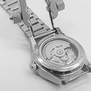 Nuevo Reloj de la Correa de Pinzas en forma de V Correa de Reloj Tornillo Caso Abridor de Removedor de Pulsera de Reloj de la Banda de Pinzas de Relojero Herramientas de Reparación de relojes