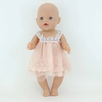 Nuevo Vestido de la Muñeca de Ajuste Para 43cm de la Muñeca del bebé Bebés Renacidos Ropa Y 17inch Muñeca Accesorios