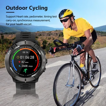 Nuevo Zeus Deporte Reloj Inteligente Redondo Completo Toque Waterpoof Fitness Tracker Smartwatch 2020 Reloj Inteligente Hombre para Android iOS