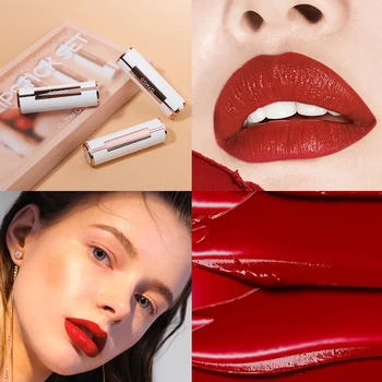 O. DOS.S Moda el Maquillaje lápiz de labios de Mujer Sexy Lip Stick kit de Regalo de Alta Calidad Impermeable barras de Labios Mate de Cosméticos Conjunto de 3 Colores