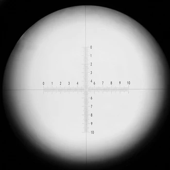 Ocular Micrométrico de la Cruz Regla de Escala DIV 0.1 mm de Calibración con Diferentes Diámetros para Olympus, Nikon, Leica, Zeiss, Microscopio