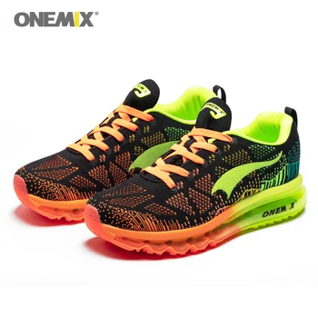 ONEMIX de Aire Nuevo, el Deporte de los Hombres Zapatos para Correr para las Mujeres de la Música de Ritmo de 2 Zapatillas de Malla Transpirable de Atletismo al aire libre Zapatos Free run Hombres