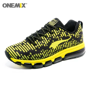 ONEMIX de Aire Nuevo, el Deporte de los Hombres Zapatos para Correr para las Mujeres de la Música de Ritmo de 2 Zapatillas de Malla Transpirable de Atletismo al aire libre Zapatos Free run Hombres