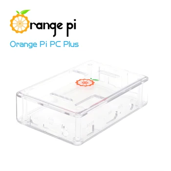 Orange Pi PC Plus+Transparente Caso de ABS+ fuente de Alimentación,Ejecutar Android 4.4, Ubuntu, Debian Imagen 56128