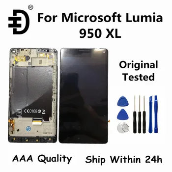 Original de la pantalla LCD Para Microsoft Lumia 950 XL Pantalla de Visualización del LCD de Pantalla Táctil Digitalizador de Pantalla Para Nokia Microsoft Lumia 950 XL LCD