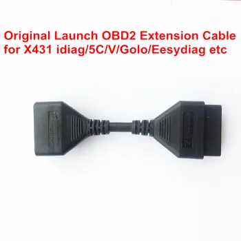 Original de LANZAMIENTO OBD2 Cable de Extensión para X431 IDIAG 5C V GOLO diagun Easydiag Extender el Cable de Obdii