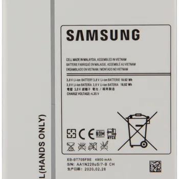 Original de Samsung Batería EB-BT705FBC EB-BT705FBE Para Samsung GALAXY Tab S 8.4 T700 T705 Genuino Reemplazar la Tableta de 4900 mah de la Batería 3044