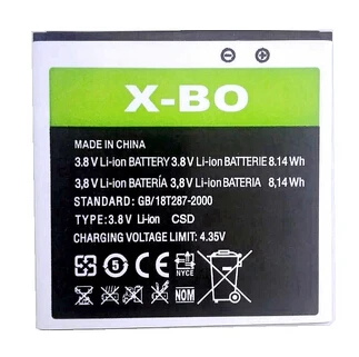 Original de X-BO M8 Batería de 1800mah para X-BO M8 Dual Core Smartphone Android 4.4.2 MTK6572 de Doble Núcleo de 4.3