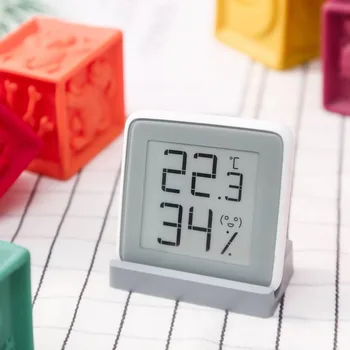 Original Xiaomi Mijia Termómetro de Temperatura Sensor de Humedad Mini Pantalla LCD Digital Medidor de Humedad para Xiaomi Smart Home Kit