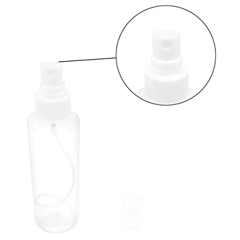 Pack de 20 a 60 ml 2OZ Transparente Vacía Extra Fina Niebla Mini de Plástico de Botellas de Spray con Atomizador Bombas para Rellenables Contenedor Em