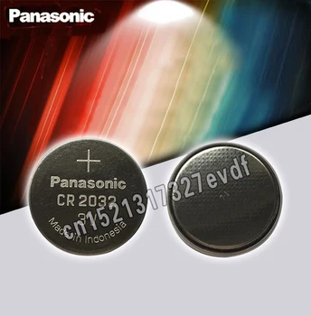 Panasonic Original 200pcs/lote cr 2032 Pilas de Botón de 3V de Litio tipo Moneda Para Ver de Control Remoto de la Calculadora cr2032