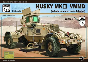 Panda Hobby 1/35 PH35014 Husky MKIII VMMD de detección de Minas Exhibición de vehículos, los Niños de Juguete de Plástico Edificio de la Asamblea Modelo de Kit de