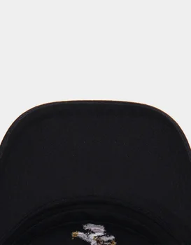 PANGKB Marca DABBIN TRIPULACIÓN CURVA GORRA de hip hop gorra de béisbol para hombres, mujeres y adultos al aire libre casual sol negro ajustable snapback hat