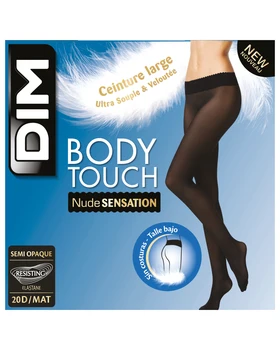 Panty DIM Body Touch Baja de la Cintura Perfecta 20 denier medias