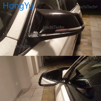 Para BMW Serie 3 F30 F31 Sedán y viajes de 2012-hasta el espejo de la vista Posterior de la cubierta M3 M4 con La misma alta calidad en negro brillante cubierta del espejo