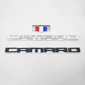 Para el Chevrolet Camaro SS Corvette de Coches 3D de Metal Camaro Carta Insignia de chevrolet Camaro de Fender de los Neumáticos de la Cola de la Cajuela Emblema etiqueta Engomada de la Calcomanía 13819