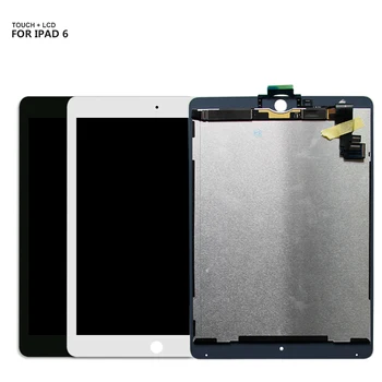 Para el iPad Air 2, iPad 6 ipad6 Air2 A1567 A1566 pantalla lcd Digitalizador de Pantalla Táctil de Montaje de Cristal+Herramientas