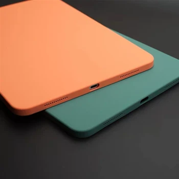 Para el iPad de Apple pro11 cubierta protectora 12.9 Todo incluido Para iPad Air3/10.5 tablet real silicona líquida 10.2 pulgadas caso de shell 1207