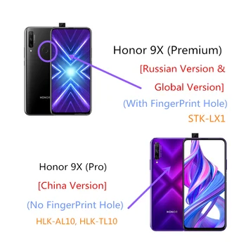 Para Huawei Honor 9X Caso STK-L21 Cubierta Magnética de la Succión del Anillo de Soporte de los Casos de Silicona Dura Armadura de Cubierta para Huawei Honor 9X Premium